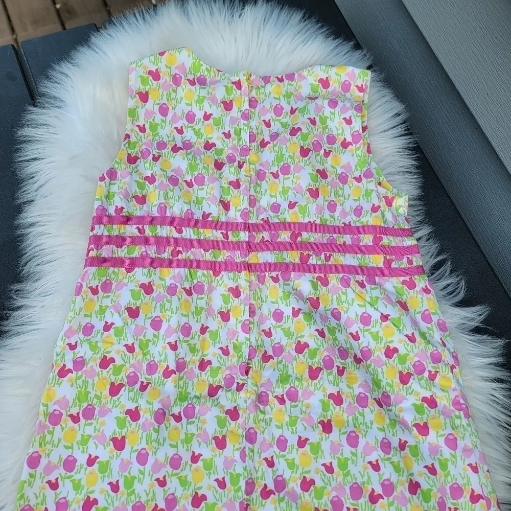 Vintage Lilly Pulitzer White Label Tulip Dress 8